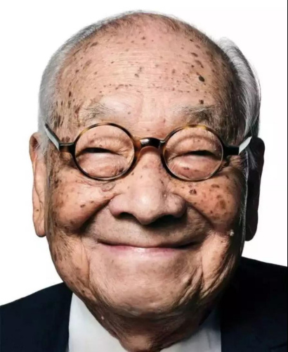 100歲的貝聿銘 　　《紐約》雜志攝影師Bobby Doherty2017年4月7日攝于紐約