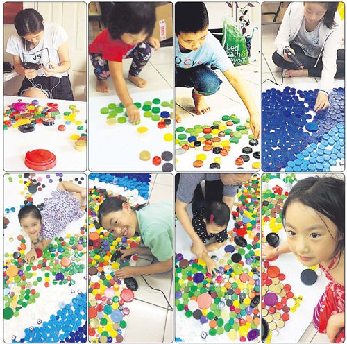 　“粘瓶蓋”的孩子們