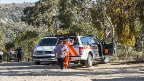 褚一葦駕駛的汽車出現(xiàn)在威勒比峽谷一帶。(《先驅(qū)太陽(yáng)報(bào)》圖片)