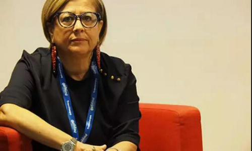 歐洲“歡迎中國(guó)”認(rèn)證協(xié)會(huì)總經(jīng)理Concetta Caravello。(歐洲時(shí)報(bào)意大利版微信公眾號(hào))