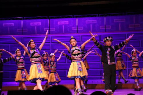 演出現(xiàn)場。(圖片來源：中國駐瑞典大使館微信公眾號)