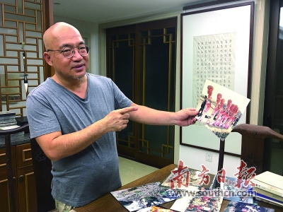 林凱龍從上世紀(jì)90年代初就回到家鄉(xiāng)跟拍記錄潮汕民俗。余丹 攝