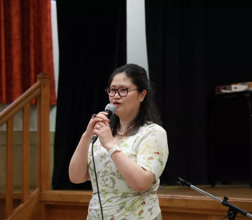 宣琛校長感謝家長們的大力支持。