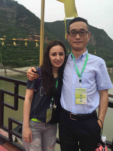 元朝輝與阿妮塔相互扶持，從了跨境電商起步創(chuàng)業(yè)。（圖片來源：受訪者供圖）