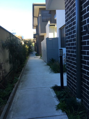 失蹤女子住處非常安靜。（本報(bào)記者/攝）