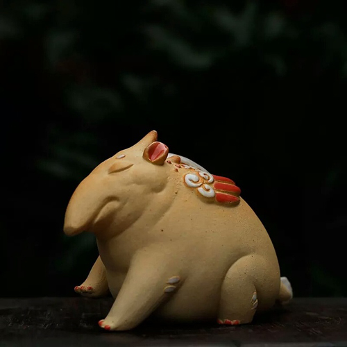 能幫小朋友吃掉噩夢的玄獸《食夢貘》。受訪者供圖。