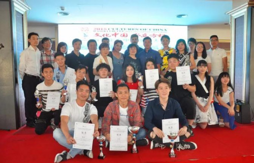 選手合影。