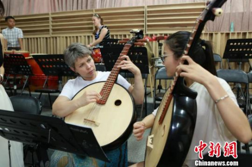 資料圖：2018年06月04日，21名白俄羅斯師生在粵參加“孔子課堂”夏令營