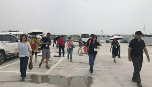 華文媒體代表進入雄安新區(qū)