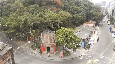 康帥廟原貌。