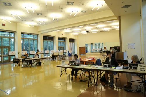 資料圖： 2018年6月26日，美國馬州初選日登場，無論是投票、做義工，還是參選，都能見到馬州華人的參政身影。(美國《世界日報》/羅曉媛 攝)