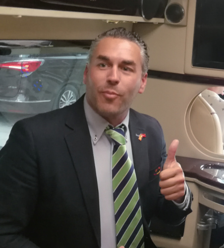 　卡塞雷斯市旅游、貿(mào)易局長Raúl Rodríguez Preciado。(圖片來源：受訪者供圖)