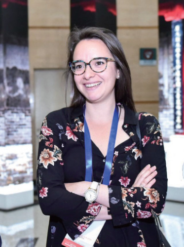 拜薩市文化旅游教育局長Rocío Poza Cruz。(圖片來源：受訪者供圖)