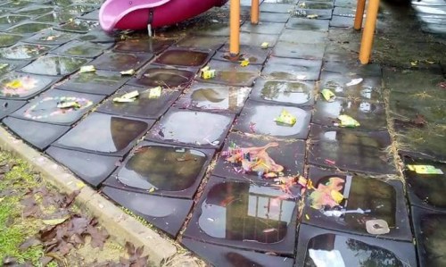 往往因公民意識(shí)薄弱，節(jié)慶后隔天，公園處處除了留下了大量垃圾。（馬來(lái)西亞《光華日?qǐng)?bào)》）