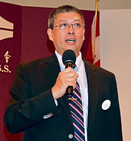 陳冠宇。（加拿大《星島日報(bào)》/沈雯潔 攝）