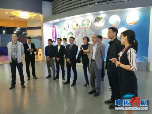 阿根廷閩籍華僑考察寧德市規(guī)劃館?！∴嵥刹?攝