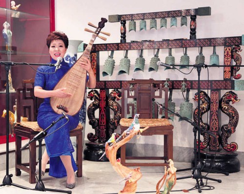 評(píng)彈藝術(shù)與海派飲食相得益彰。（圖片來源：法國《歐洲時(shí)報(bào)》）