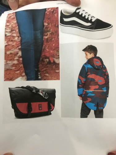 就讀UIC的18歲女大生亞曼德，失蹤當(dāng)天穿著的衣物。(特派員黃惠玲/翻攝)