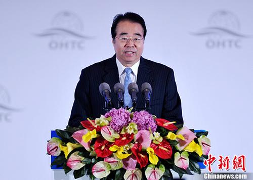 資料圖：中央統(tǒng)戰(zhàn)部副部長、國務(wù)院僑務(wù)辦公室主任許又聲。 <a target='_blank' >中新社</a>記者 劉忠俊 攝