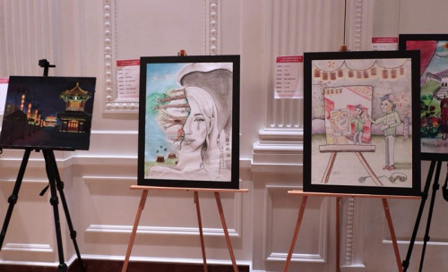 部分選手作品。