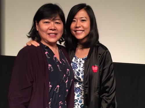 資料圖，在皮克斯動(dòng)畫工作的石之予(右)把自己與母親的故事拍攝成以中國(guó)美食為主題的動(dòng)畫《包》，入圍奧斯卡最佳動(dòng)畫短片提名(美國(guó)《世界日?qǐng)?bào)》)