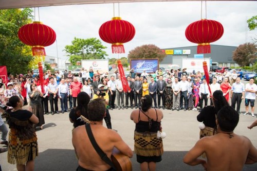 新西蘭傳統(tǒng)毛利舞蹈 HAKA。（新西蘭中華新聞社）