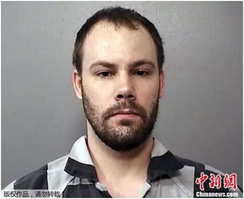 資料圖：涉嫌綁架中國(guó)訪問(wèn)學(xué)者章瑩穎的美國(guó)嫌犯克里斯滕森。
