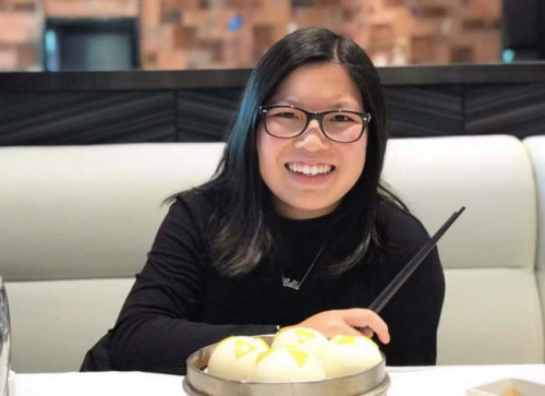 在紐約長大的黃中榮回中國尋親。(來源：美國《世界日報》本人提供)