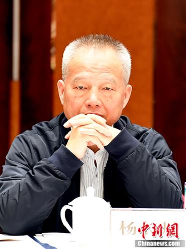 3月5日，楊長風(fēng)參加中國科學(xué)技術(shù)協(xié)會(huì)界別討論。<a target='_blank' >中新社</a>記者 于海洋 攝