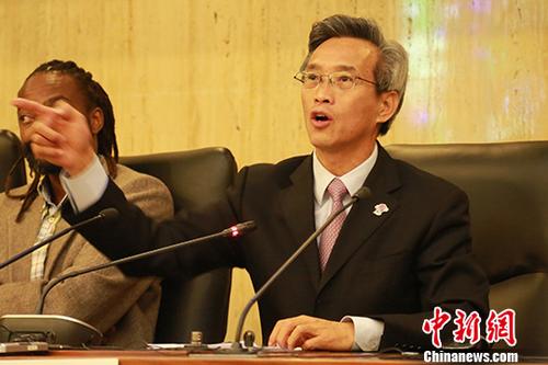 資料圖：中國駐南非大使林松添。<a target='_blank' >中新社</a>記者 王曦 攝