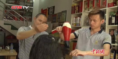 資料圖：學(xué)理發(fā)。(圖文無關(guān))