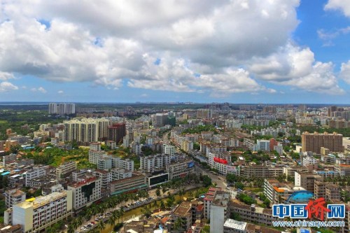 紫貝新姿，魅力文昌。黃鎮(zhèn) 攝