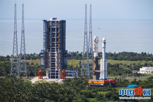 中國文昌航天發(fā)射場。楊致遠 攝