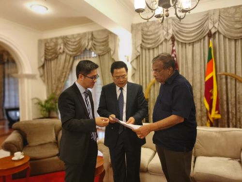 (中國駐斯里蘭卡大使館網(wǎng)站) (中國駐斯里蘭卡大使館網(wǎng)站)