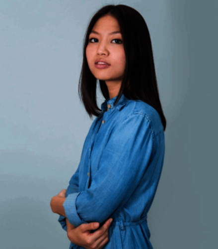 金庸外孫女趙明。(來源：美國《世界日報》趙明提供)