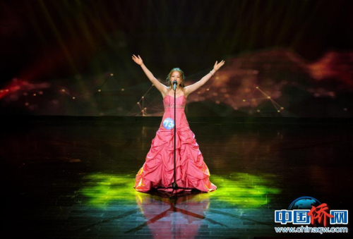 青少年組金獎(jiǎng)得主劉申如在比賽中。（<a target='_blank'  >中新網(wǎng)</a>記者 李霈韻攝）