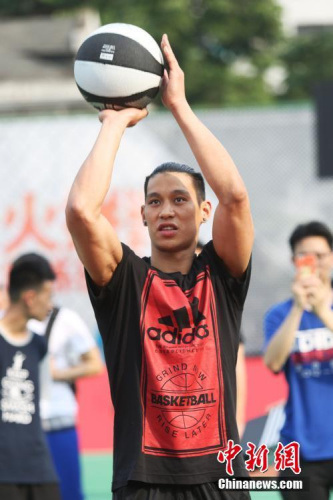 　林書豪。 張亨偉攝