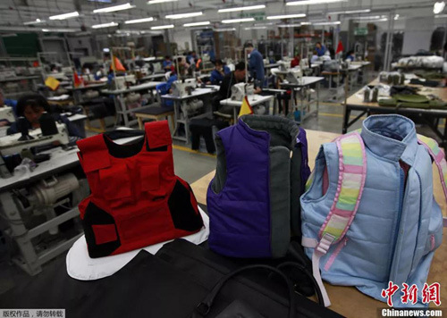 資料圖：防彈衣。(圖文無關(guān))