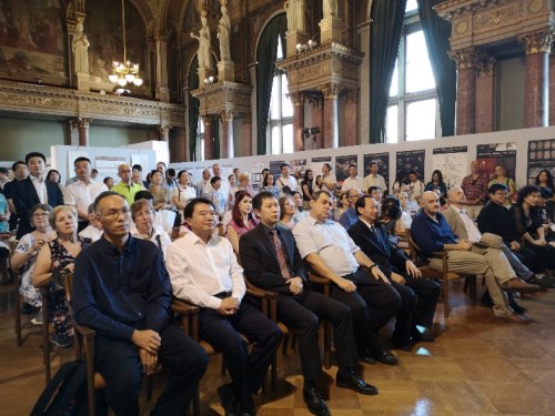 開幕式活動現(xiàn)場。（圖片來源：匈牙利歐洲華通社)