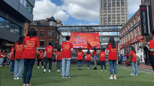 快閃活動(dòng)現(xiàn)場(chǎng)。(主辦方供圖 攝)