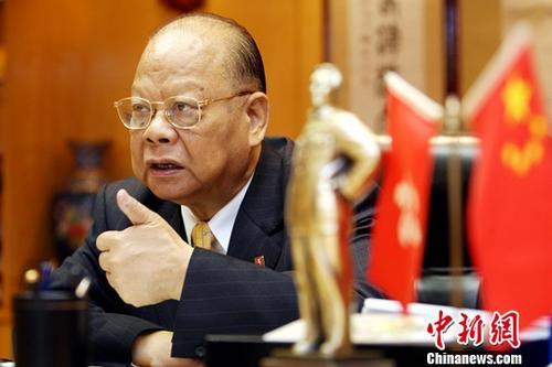 資料圖：曾憲梓先生。<a target='_blank' >中新社</a>記者 洪少葵 攝