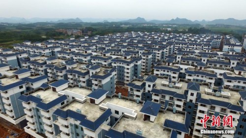 資料圖：2016年，航拍廣西來(lái)賓華僑農(nóng)場(chǎng)。 <a target='_blank' >中新社</a>記者 蔣雪林 攝