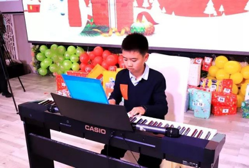 才藝表演。(《歐洲時(shí)報(bào)》/林碧燕 攝)