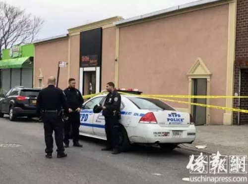 美國警察執(zhí)法辦案。圖文無關(guān) 來源：美國僑報網(wǎng)