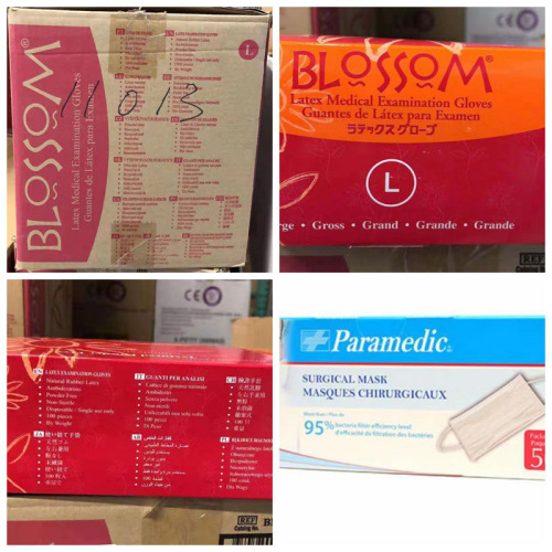 邢紀(jì)元秘書長捐贈(zèng)醫(yī)療物資（圖片來源：天津市僑聯(lián)網(wǎng)站）