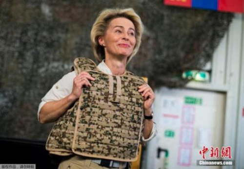 資料圖：歐盟委員會主席馮德萊恩。