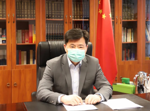 中國駐德國大使吳懇。(來源：)