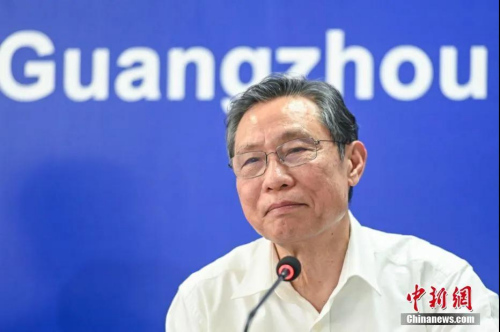 中國工程院院士鐘南山。<a target='_blank' >中新社</a>記者 陳驥旻 攝