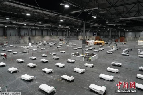 資料圖：西班牙馬德里方艙醫(yī)院。