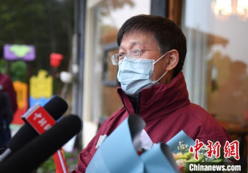 裘云慶接受<a target='_blank'  >中新網(wǎng)</a>專訪。　王剛 攝